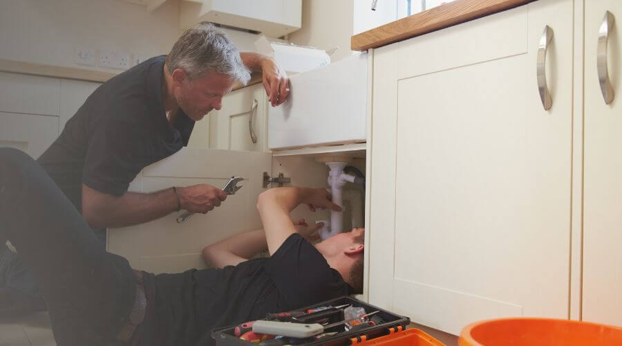 Professional burst pipe repair services in Binford, ND